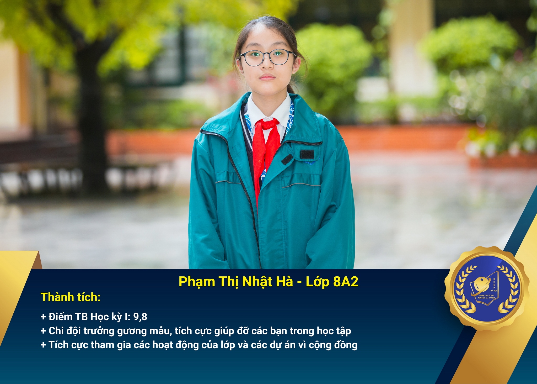 Chân dung Win88 nhà cái không bị chặn nhận Học bổng Nguyễn Tất Thành lần thứ 41 và 42 – Khối 8 - năm học 2021 – 2022